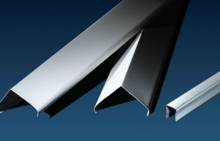 Aluminum V shape edge trim profiles has many specifications
