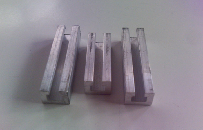 Extruded aluminum t-slot channel