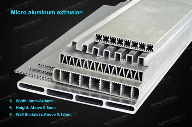 Micro aluminum extrusion