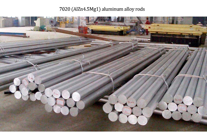 7020 (AlZn4.5Mg1) aluminum alloy rods