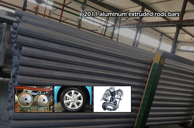 2011 aluminum extruded rods bars supplier